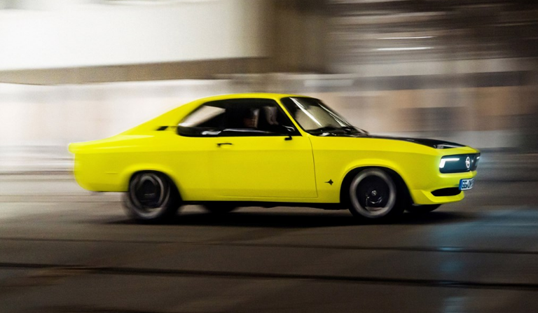 Opel Manta GSe Электромод. ace restomod раскрыт в деталях