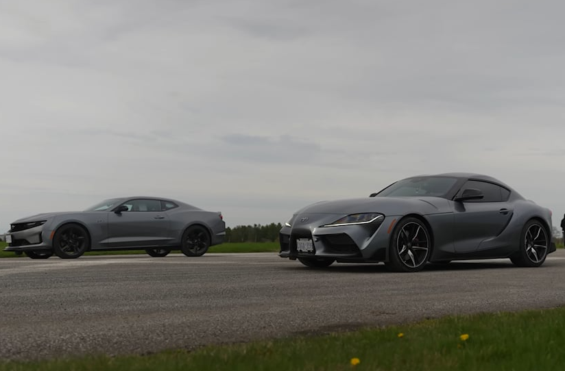 Америка дрэг-рейсинг Япония. Chevy Camaro против Toyota Supra 5а45ы6ф4фы4ыф564фы4ыф4а654ыф4а6фы